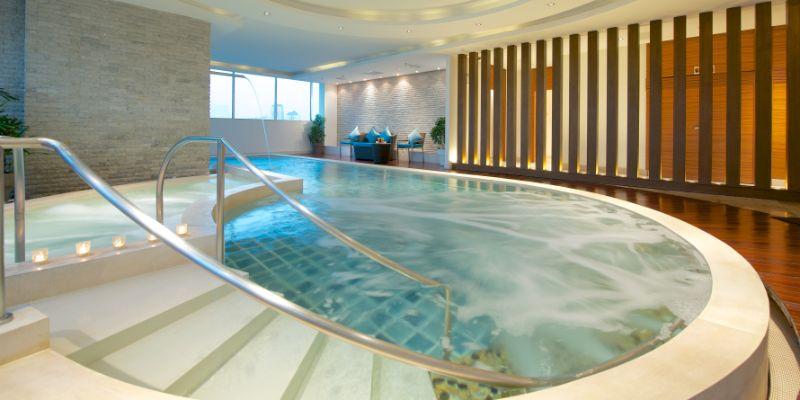 Heated Hydro Massage Pool  Jasmine Resort Hotel Bangkok